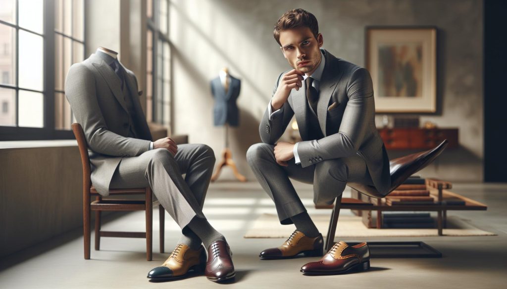 What Color Shoes to Wear with Grey Suit: Sophisticated Picks