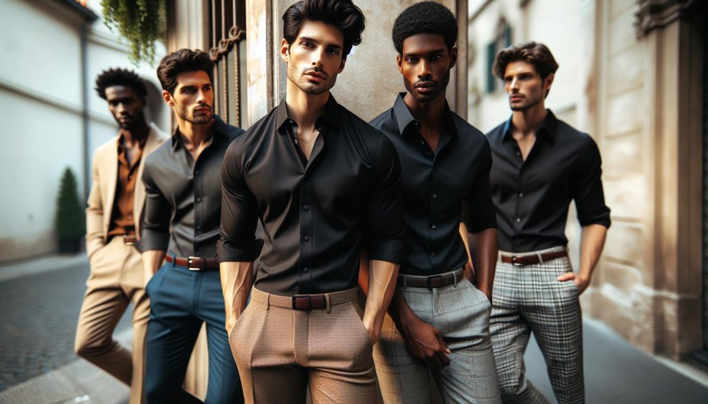 What Trousers to Wear with Black Shirt: Stunning Match Ideas