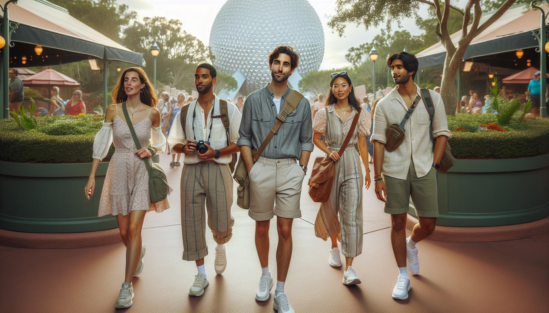 Comfortable Looks for Epcot Explorations