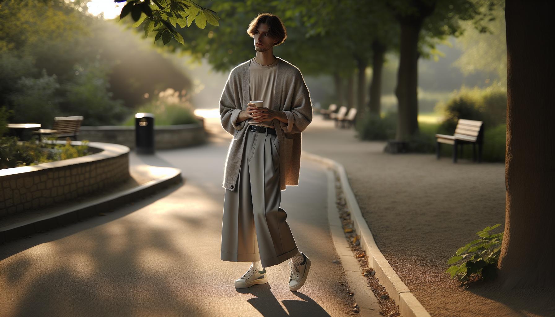 Outfit Ideas for Casual Days with Wide Leg Trousers