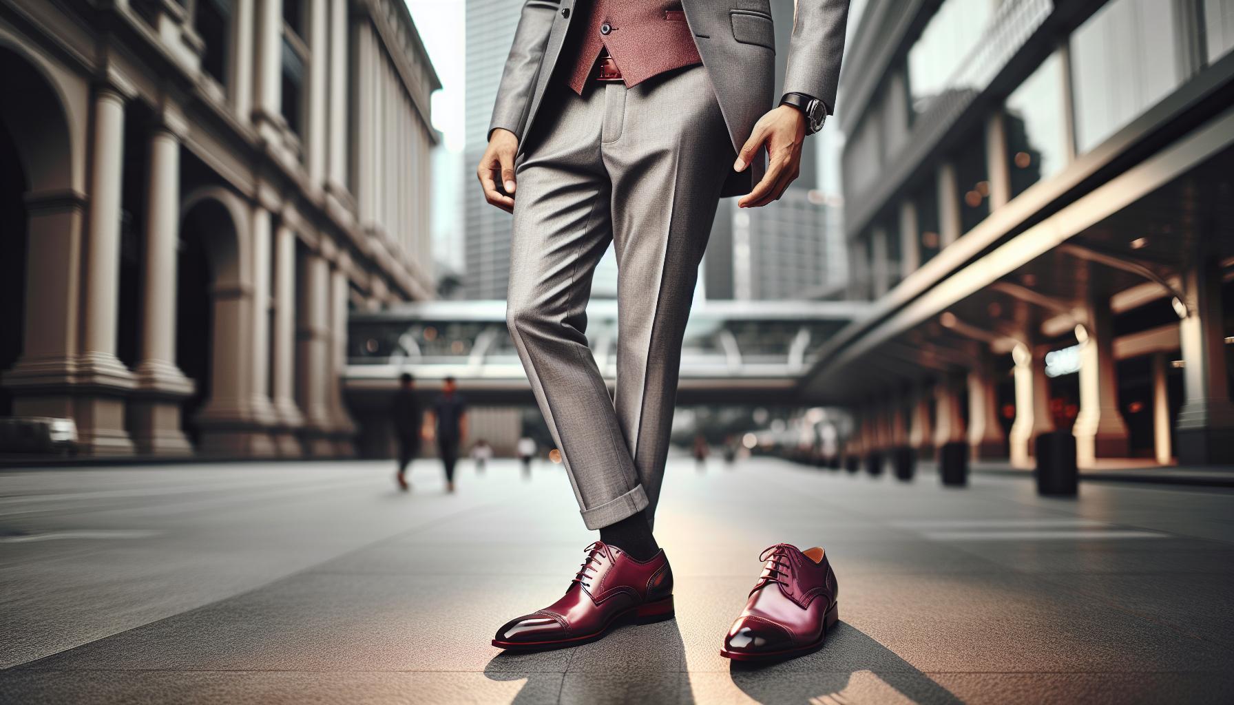 Bold and Trendy Shoe Choices for Grey Suits