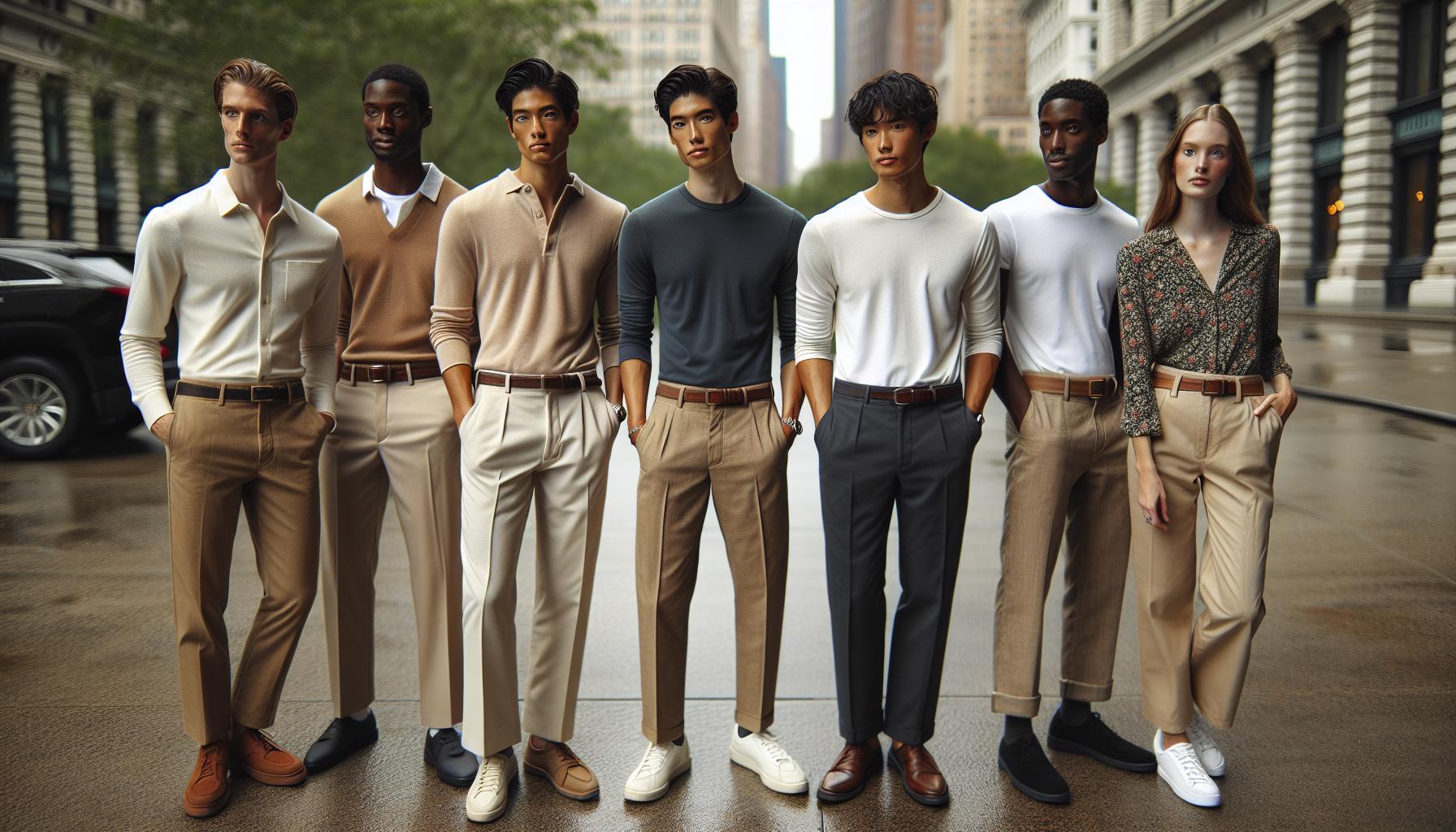 How to Choose the Right Top for Khaki Pants