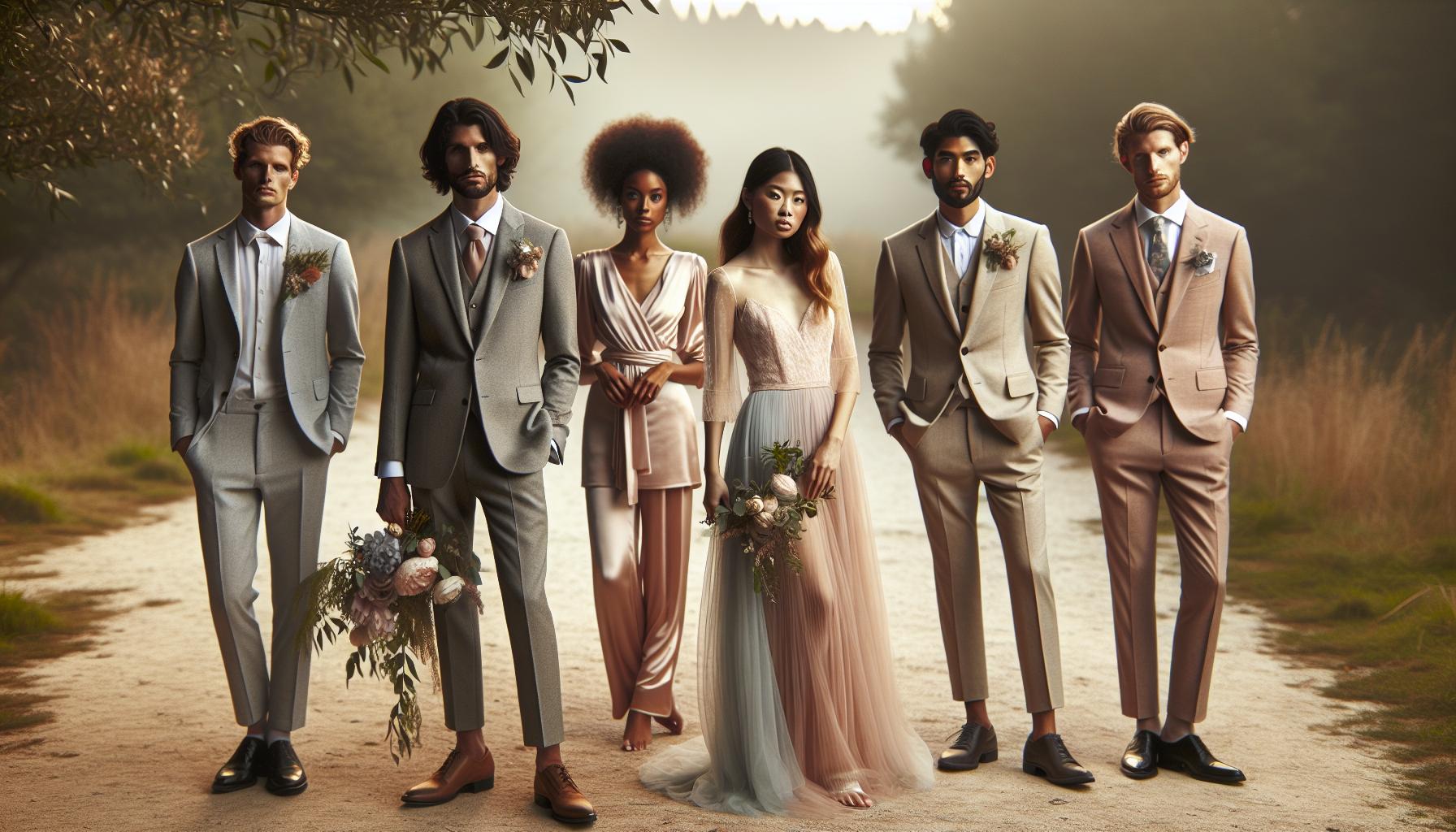 What to Wear to a Wedding as a Guest Male: Men's Wedding Style 2 Color Coordination Tips for Wedding Attire