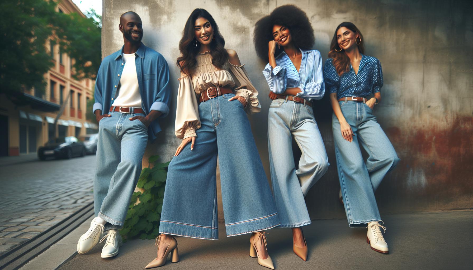 What Shoes to Wear with Wide Leg Jeans: Perfect Footwear Matches 2 Elevate Your Look: Dressy Shoes for Wide Leg Jeans