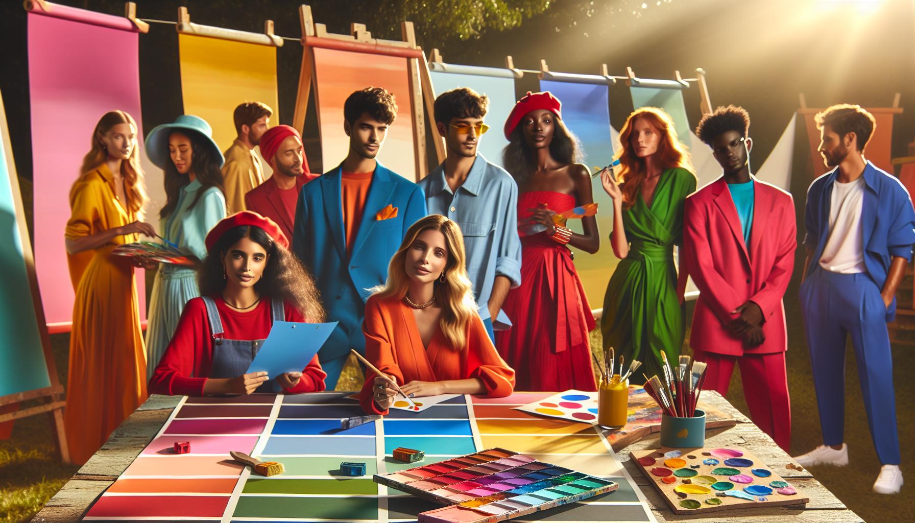 Color Palettes That Shine: Bright and Bold Choices