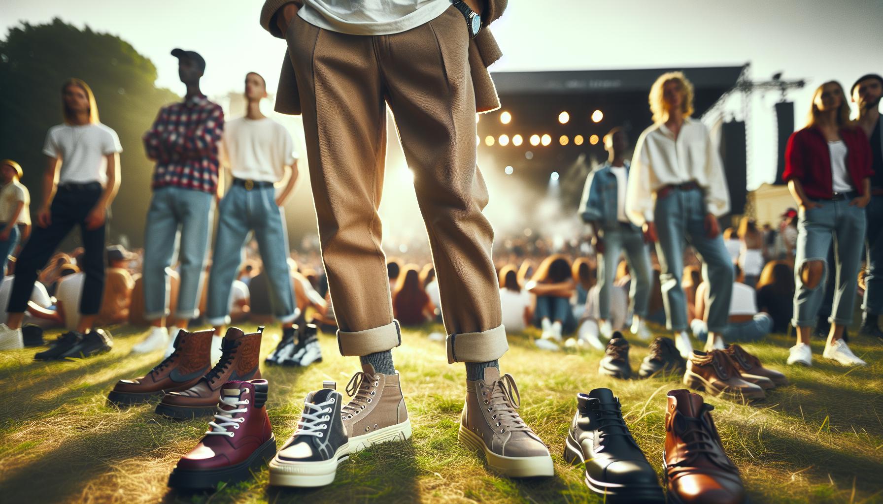Footwear Choices for Concert Comfort and Style