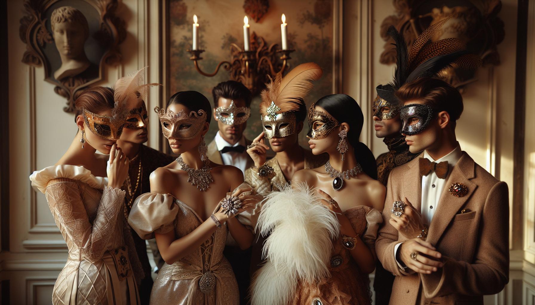Accessorizing Your Masquerade Look for Impact