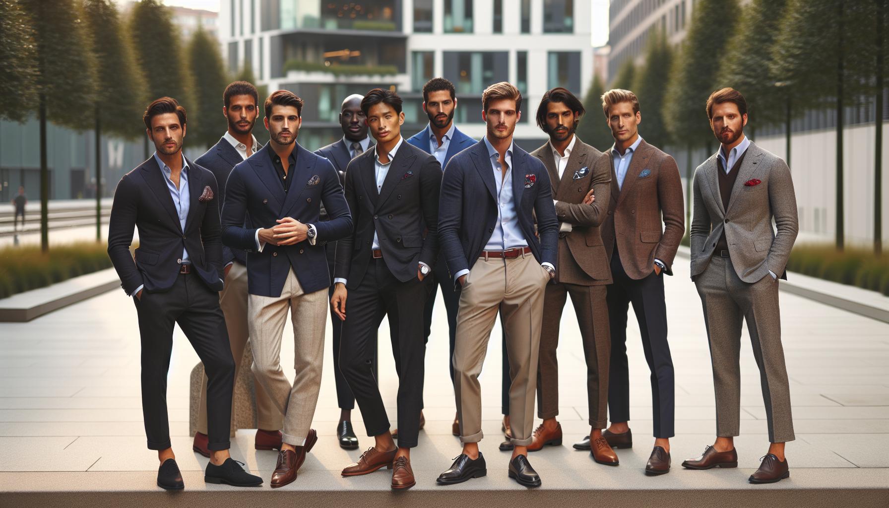 Suiting Up: Semi-Formal Options for Men