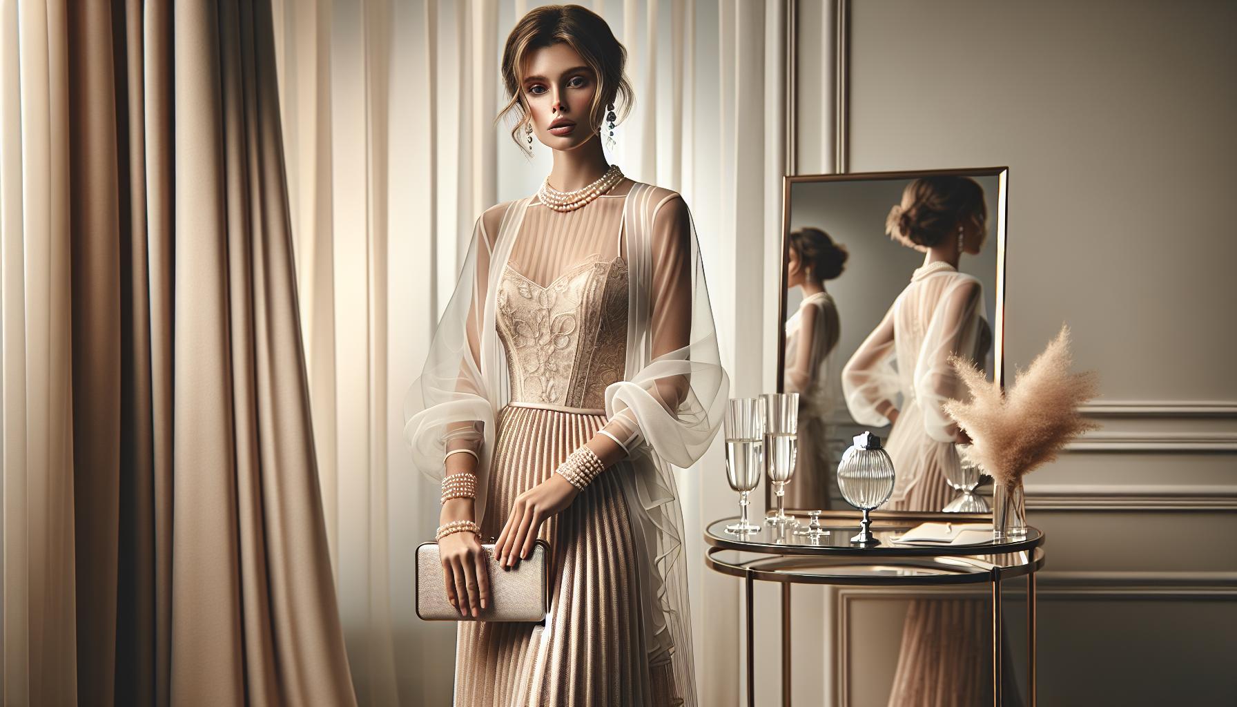 How to Style Sheer Dresses for Formal Events