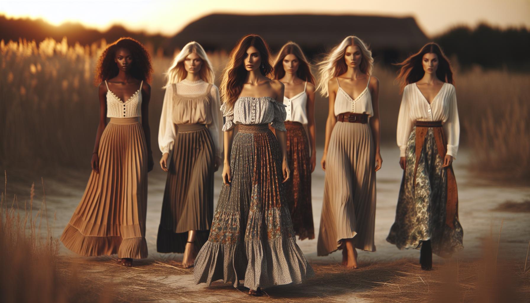 What Top to Wear with Maxi Skirt: Balance and Style Tips 2 Understanding the Maxi Skirt: Key Styles and Cuts