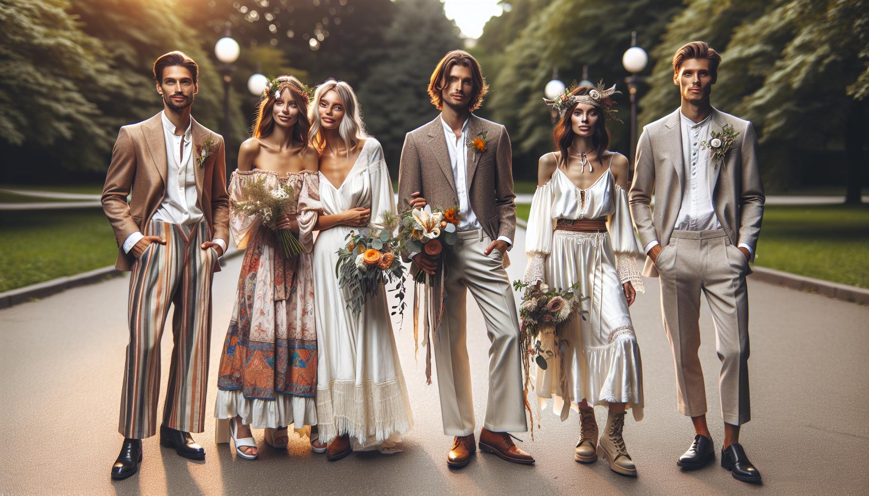 Dressing for Different Wedding Themes