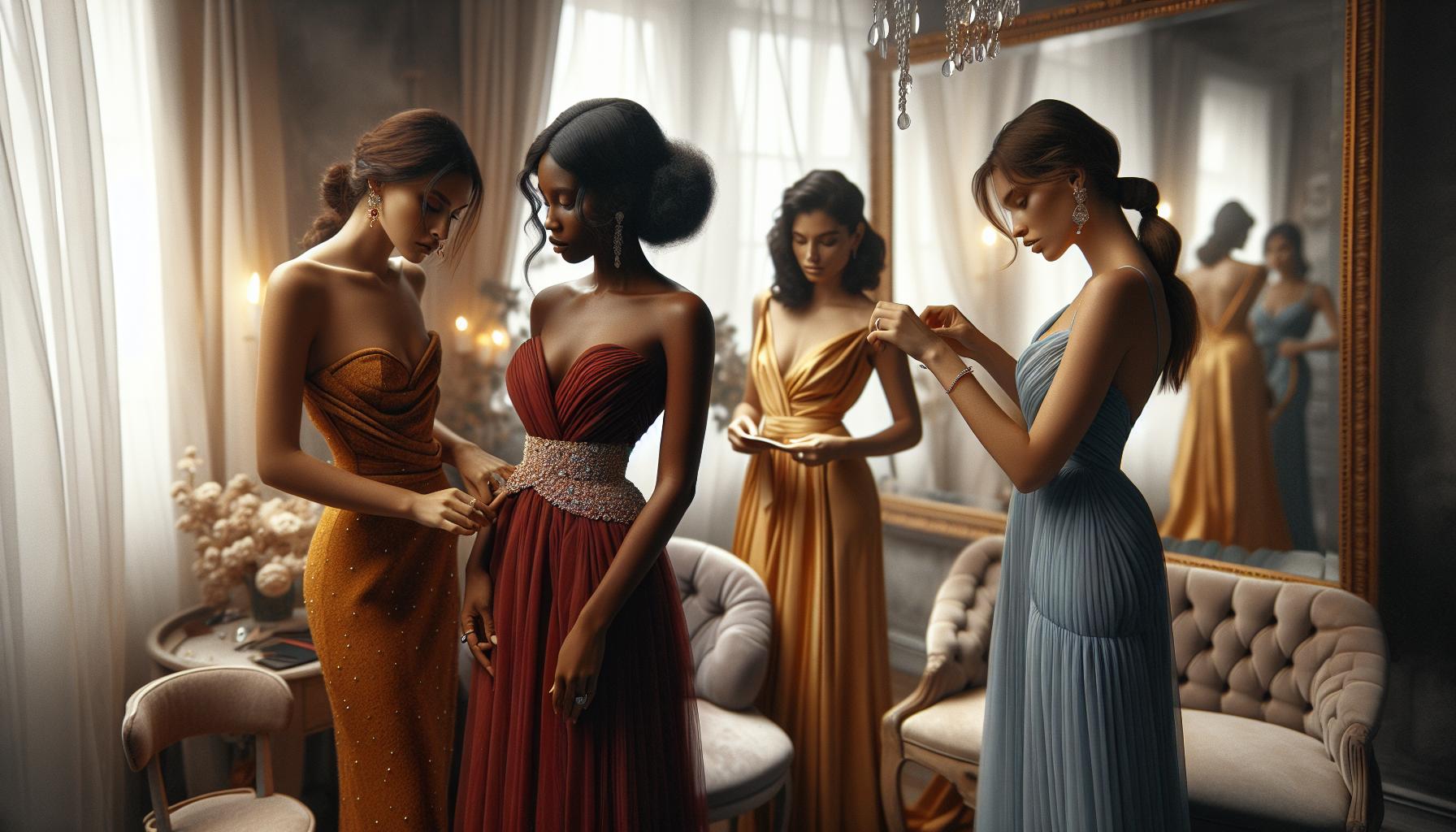 Color Coordination: Matching Your Gown