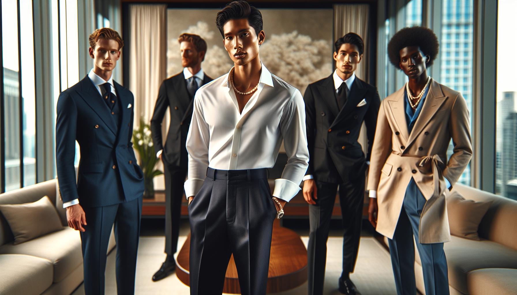 Styling Navy Pants for Formal Occasions
