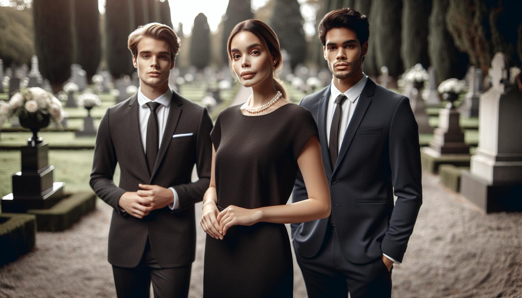 Respectful Color Palettes for Funeral Outfits