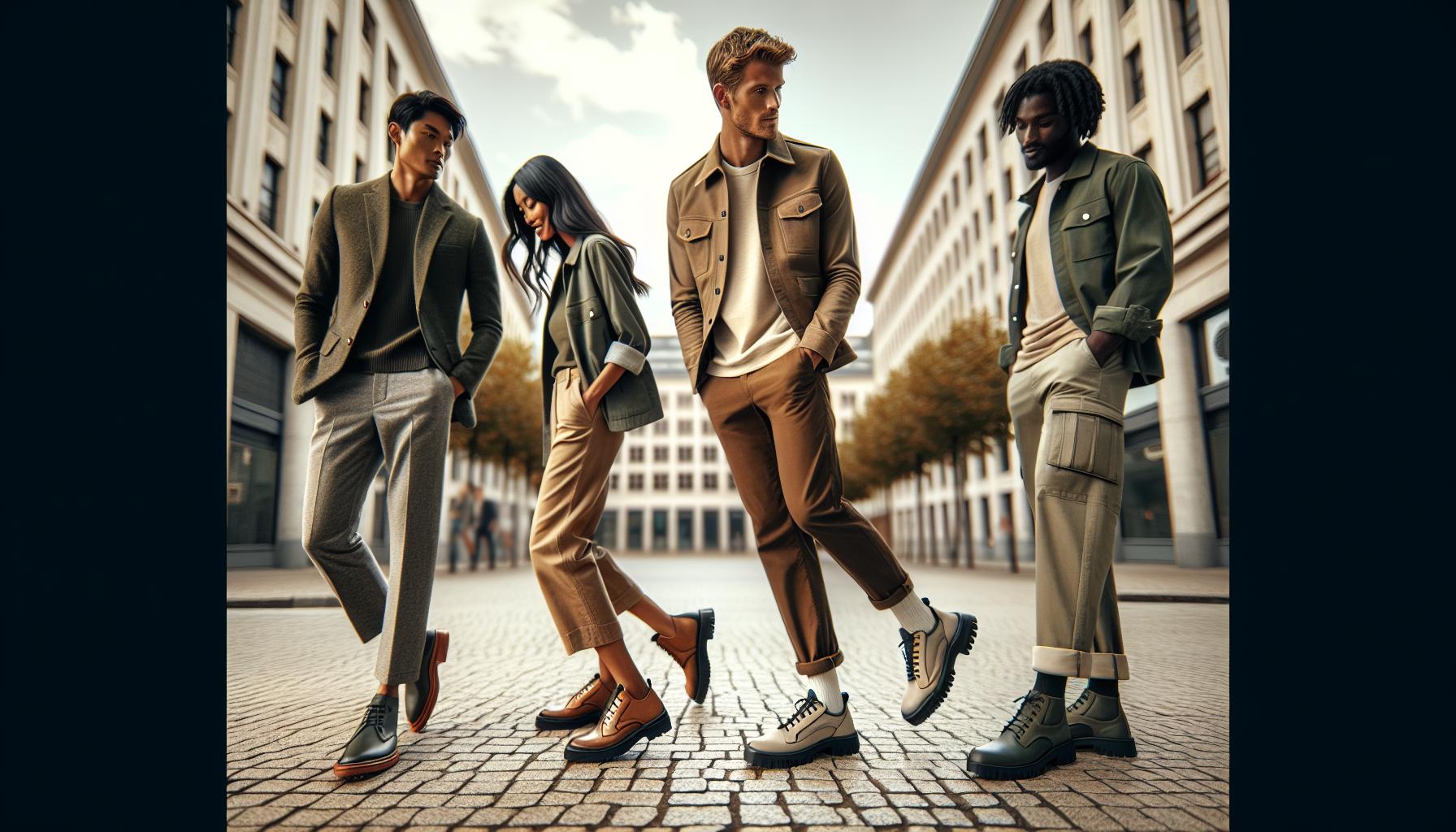Stylish Footwear to Elevate Khaki Outfits