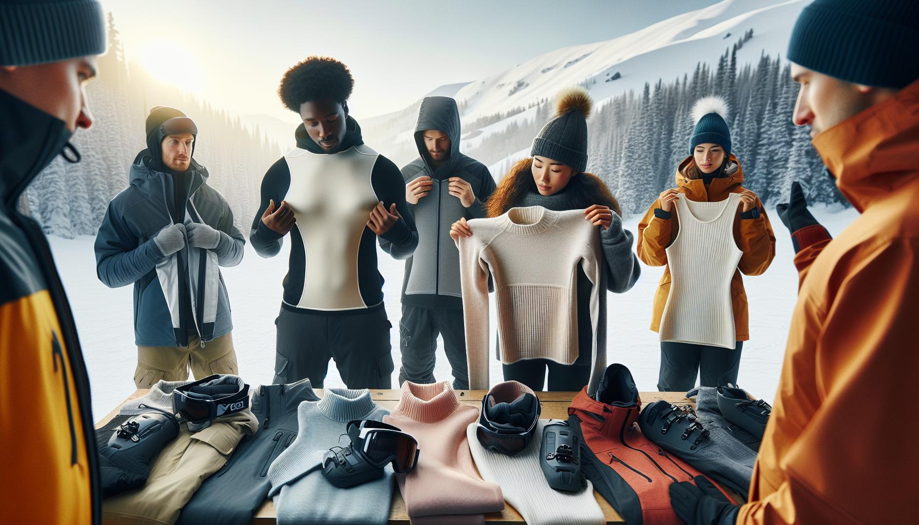 Choosing the Right Base Layers for Skiing