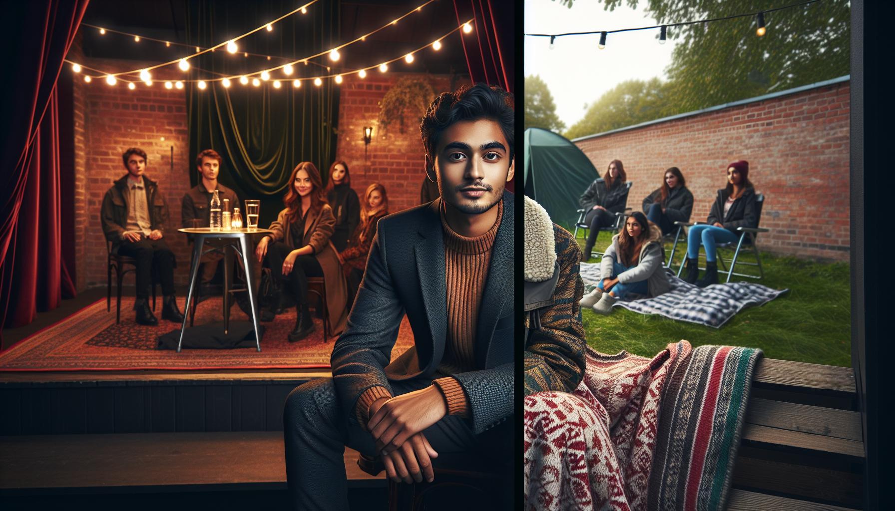 Dressing for Indoor vs. Outdoor Comedy Events