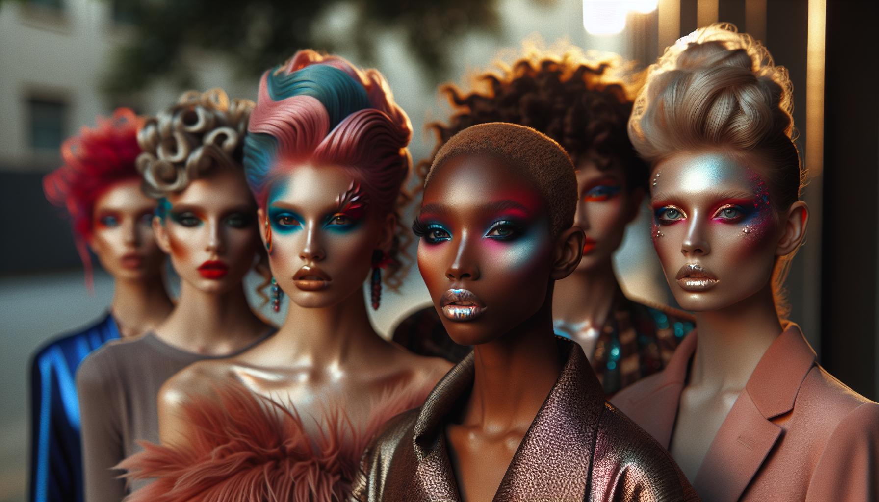 Bold Makeup and Hair Looks That Stand Out