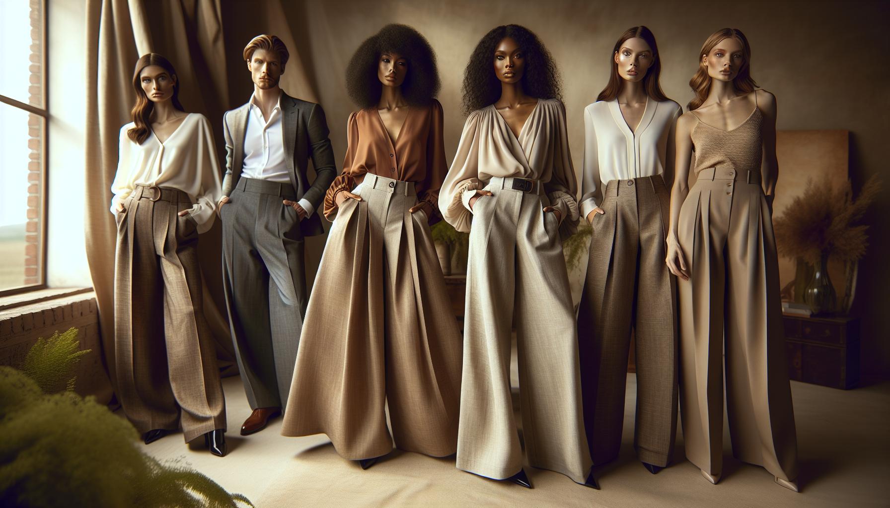 Top Fabrics for Wide Leg Pants That Wow