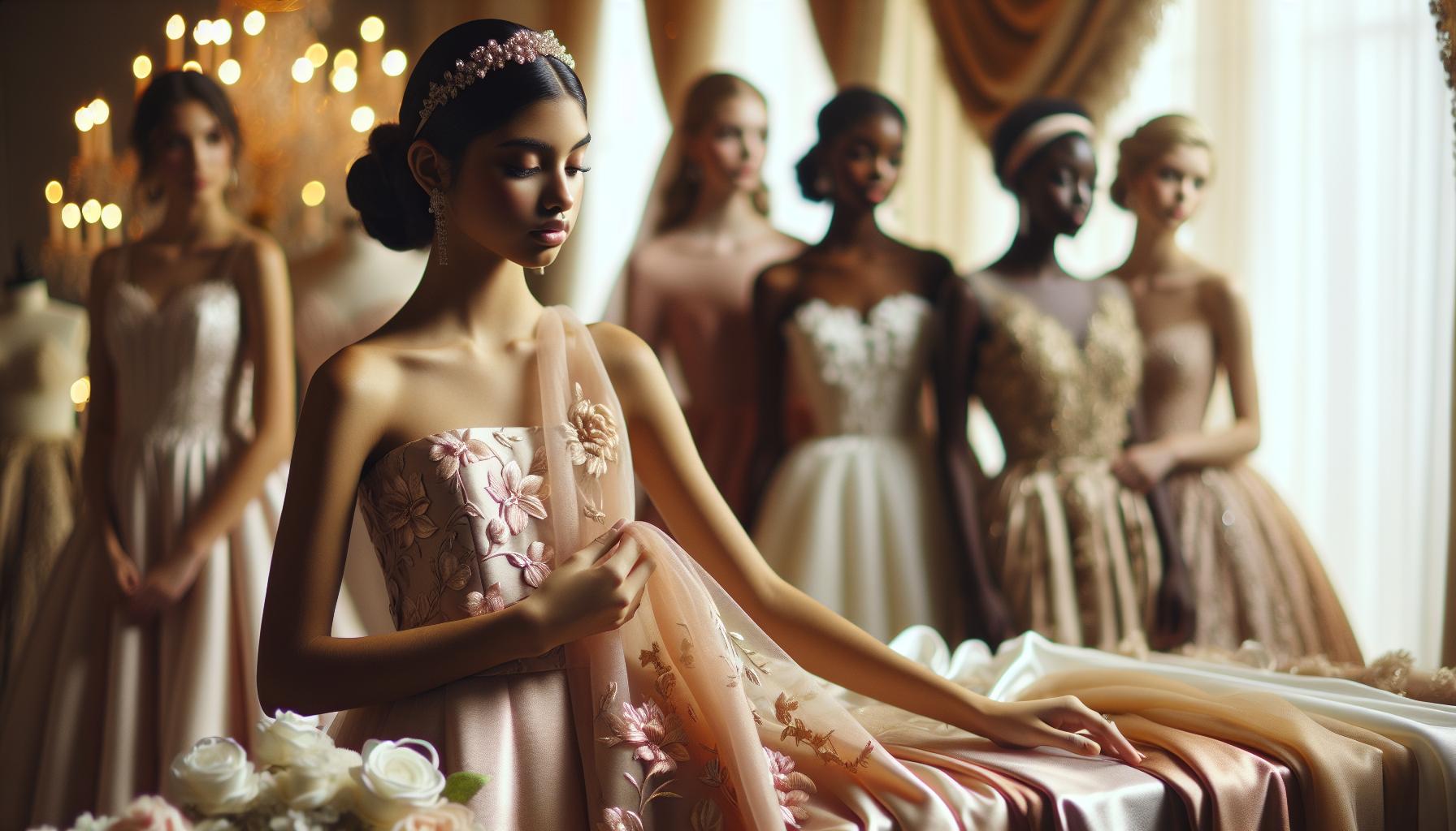 Best Fabrics for Quinceañera Celebrations