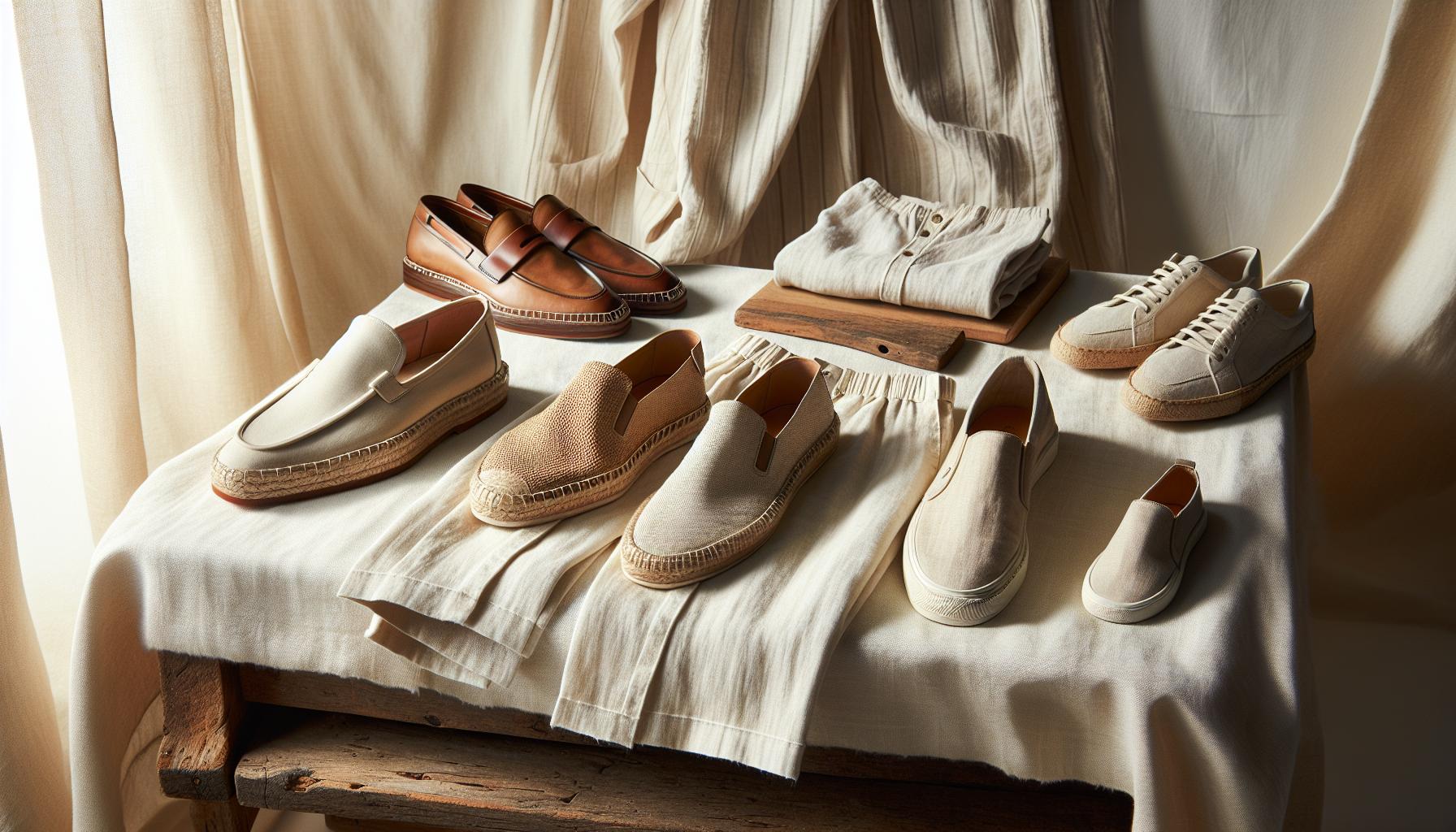What to Wear With Linen Pants: Breezy Summer Style Guide 3 Footwear Options to Complement Linen Pants