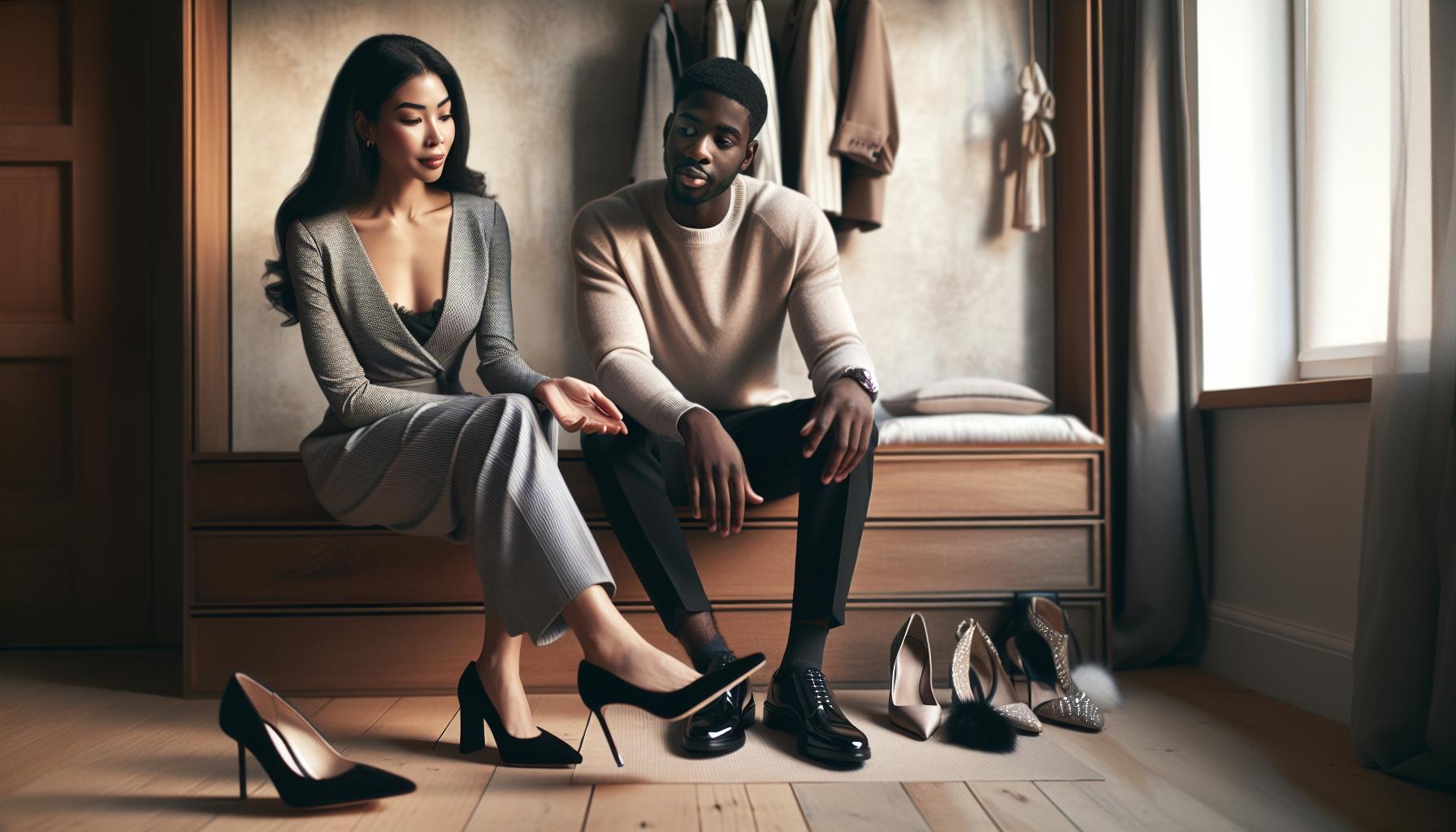 Choosing the Perfect Shoes for a Black Dress