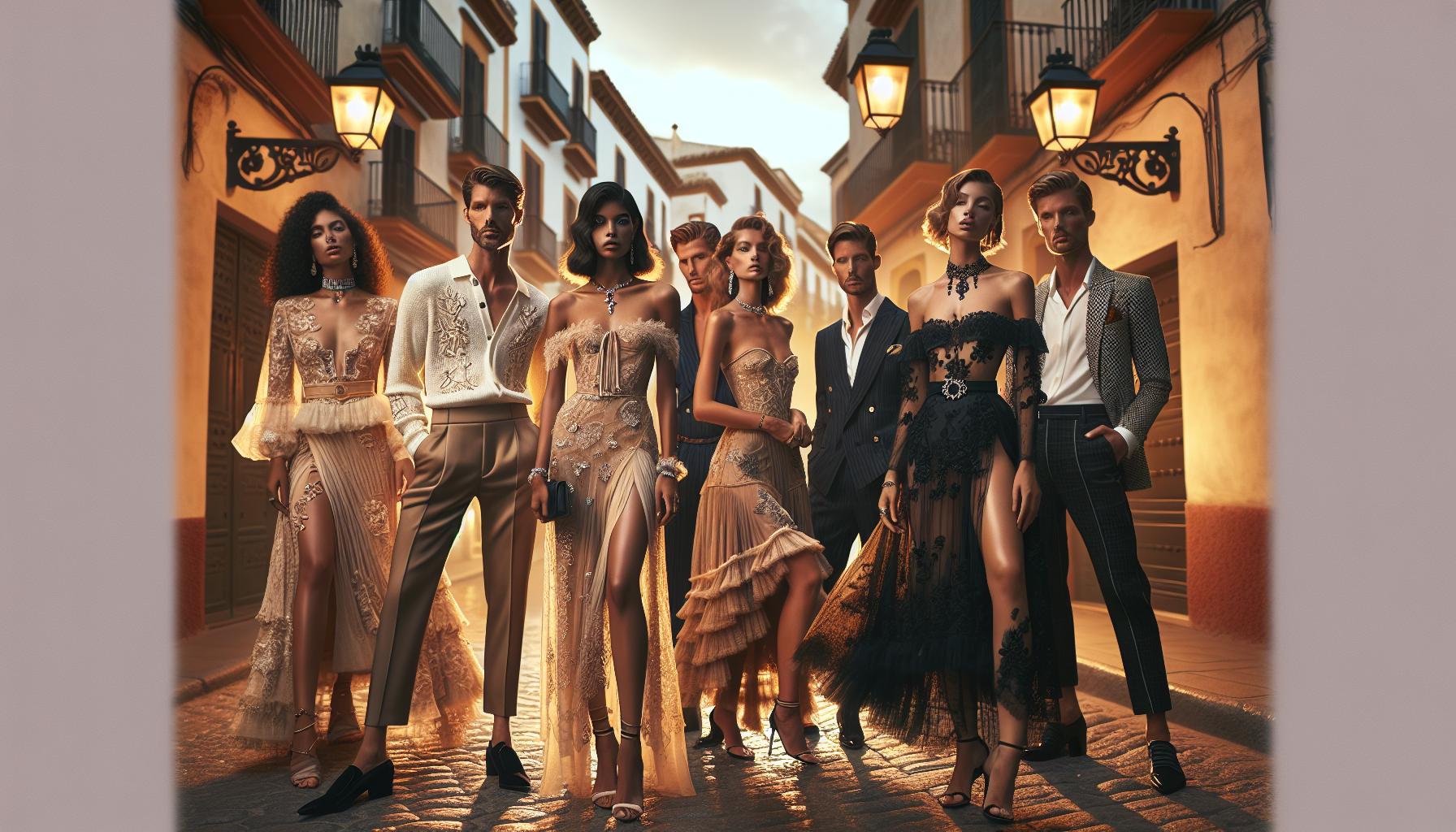 Glamorous Evening Looks for Spanish Nights