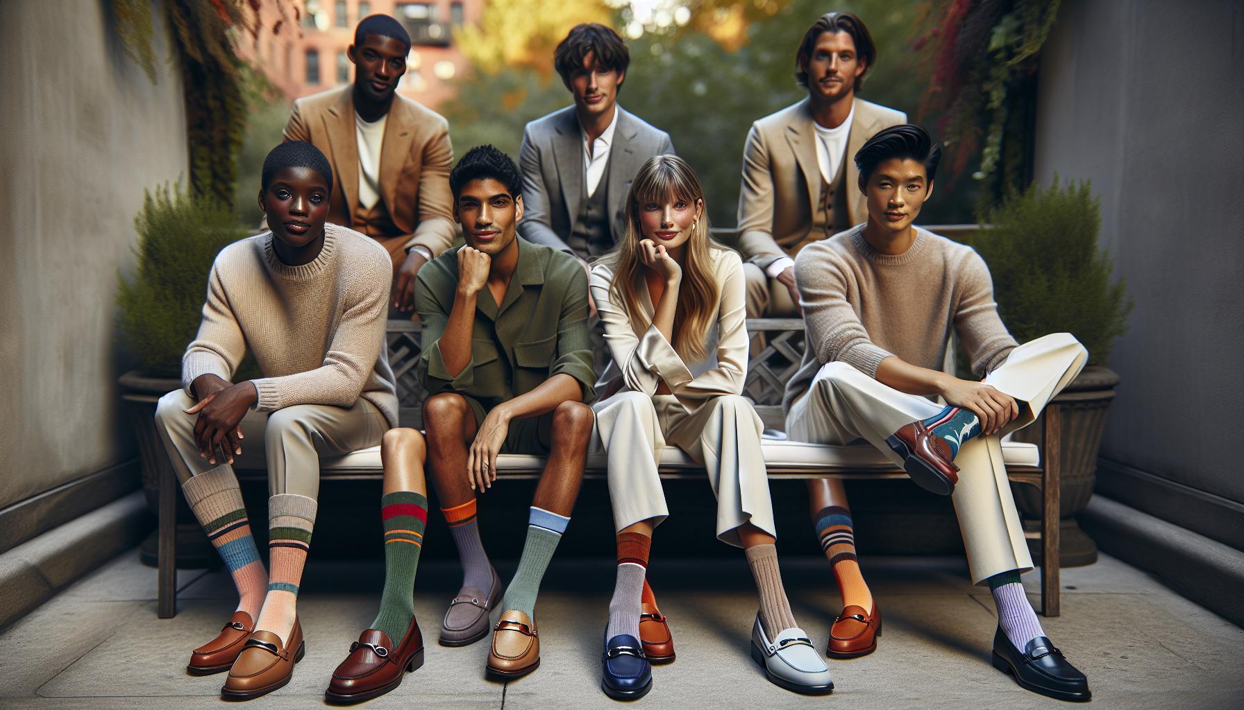 Seasonal Sock Selections for Loafers