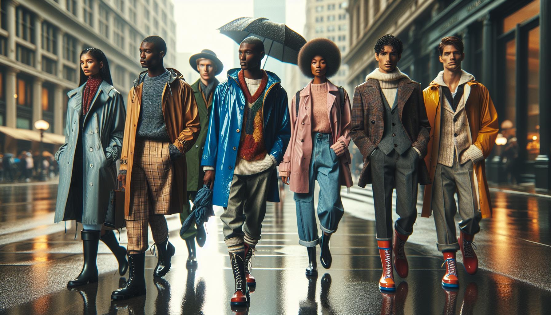 Quick Outfit Ideas for Rainy Days