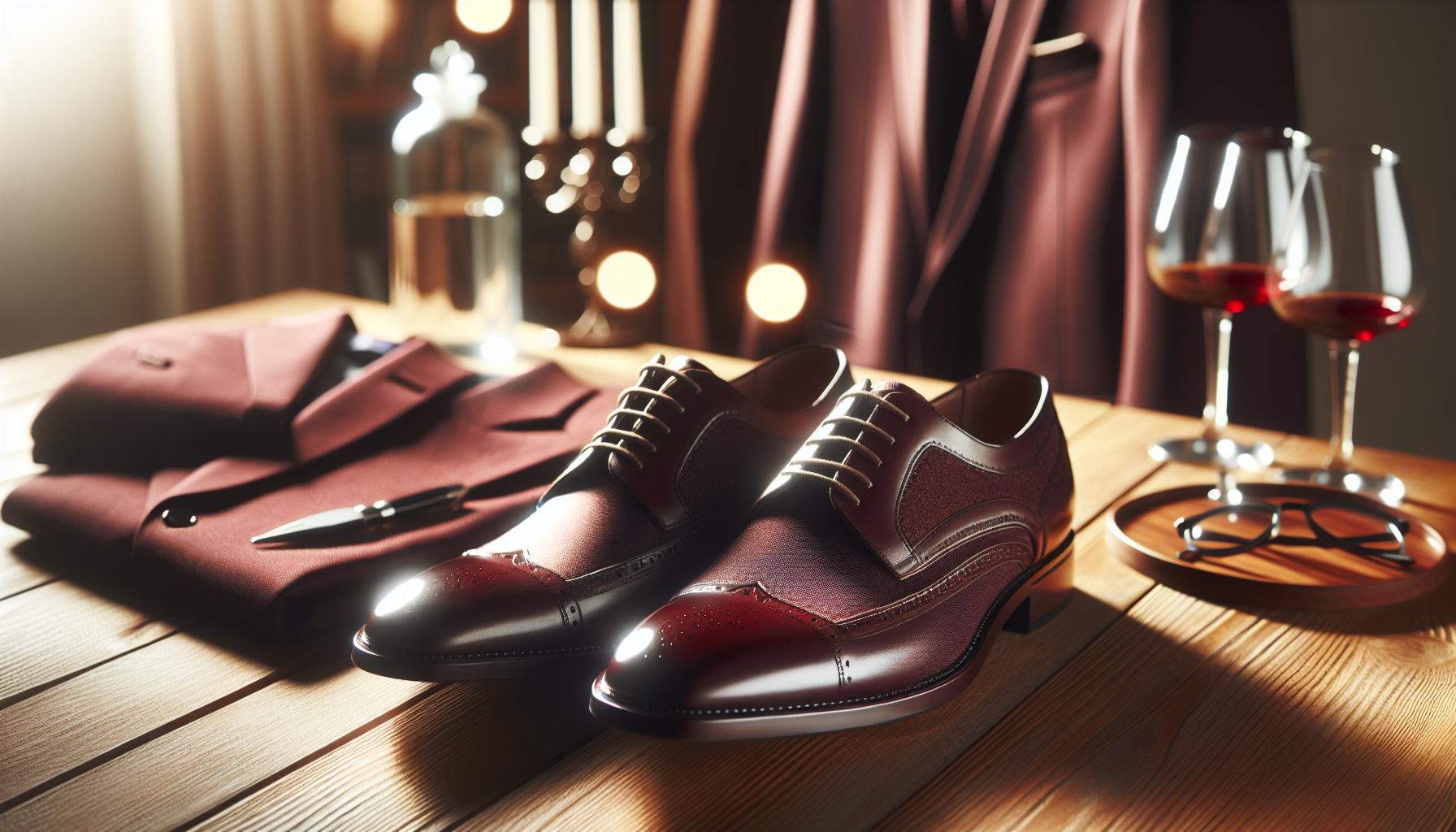 Dress Codes Demystified: Shoes for Burgundy Attire