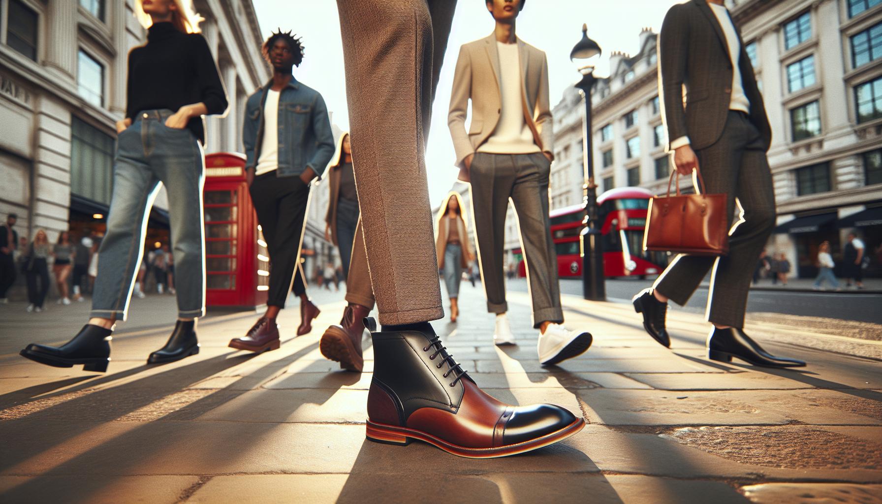 Footwear Choices for Navigating London Streets with Style