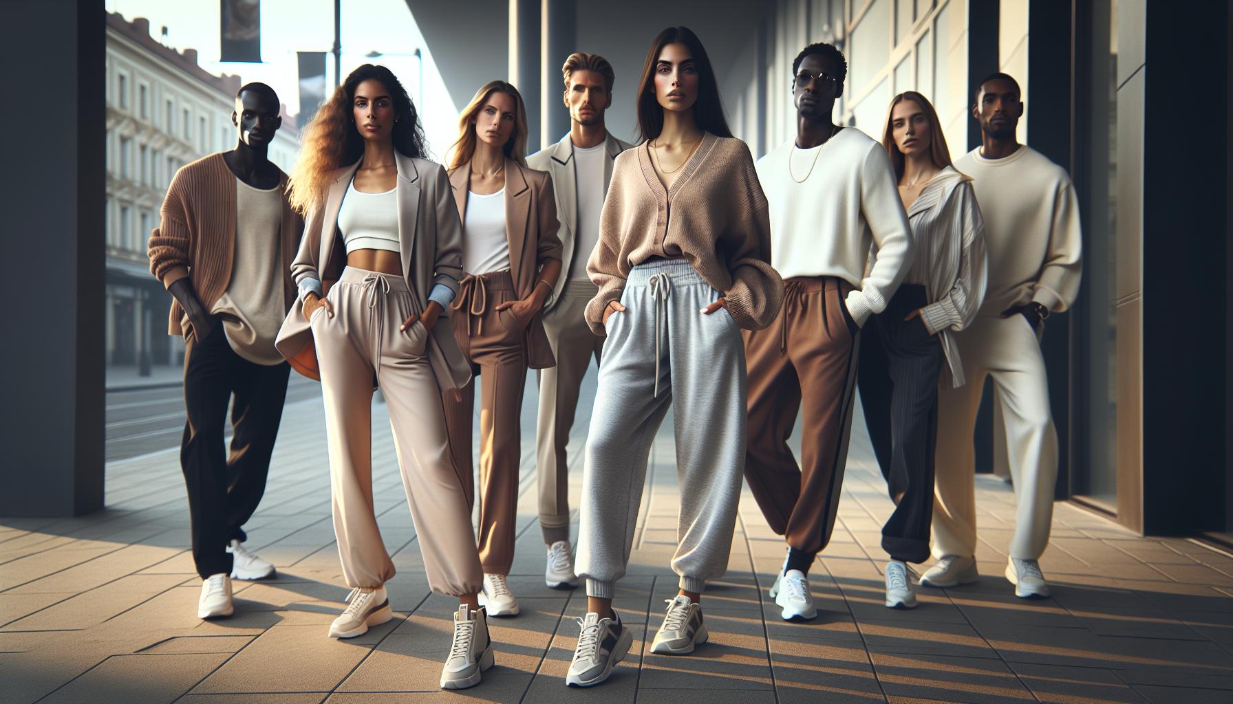 Elevating Athleisure: Pairing Sweatpants with Chic Tops